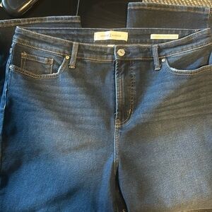 Vintage America high rise crop jeans EUC